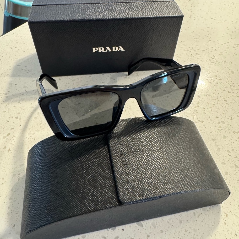 Prada Black Women's Sunglasses - Picture 3 of 16